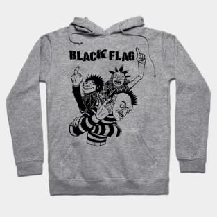 Punk Rock Man Of Black Flag Hoodie